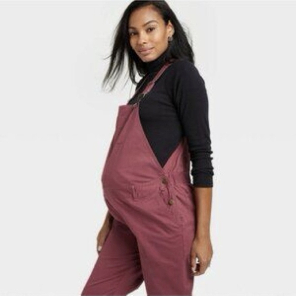 The Nines by HATCH NWOT Maternity Overall Jumpsuit - Picture 4 of 15